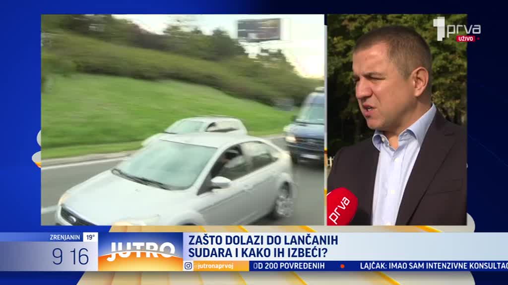 Zašto dolazi do lančanih sudara u Beogradu i kako ih izbeći?