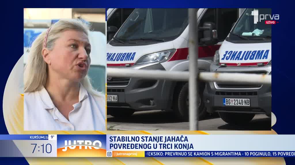 Izbegnuta tragedija na beogradskom hipodromu: Poznato stanje džokeja kojeg je zbacio konj