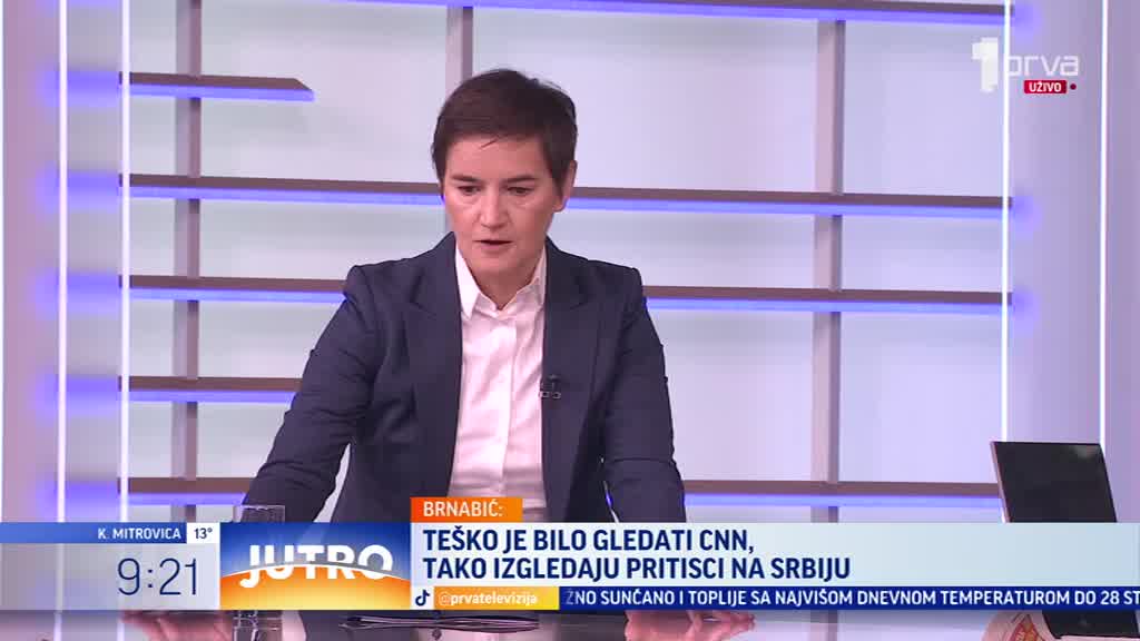 Brnabić: Beograd je uvek bio okrivljen da je Putin, a oni su Zelenski
