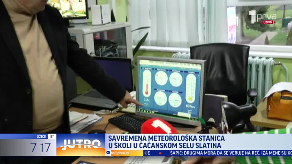 Osnovna škola ima savremenu meteorološku stanicu u selu kod Čačka