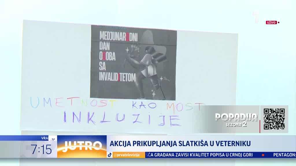 Akcija prikupljanja slatkiša u Veterniku
