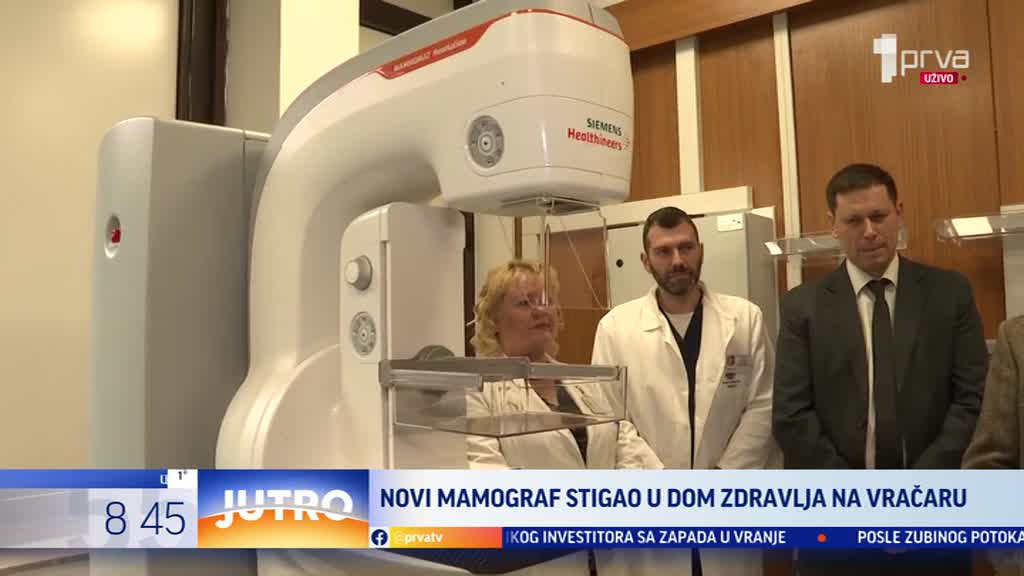 Važne vesti za Vračarce: Stigao najmoderniji mamograf u Dom zdravlja
