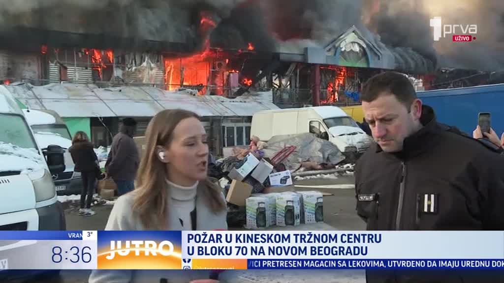 Odjekuju eksplozije, helikopteri gase požar u Kineskom tržnom centru: Potpuni haos, požarse širi