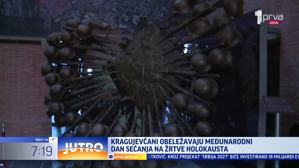 Kragujevčani na poseban način obeležavaju Međunarodni dan sećanja na žrtve Holokausta
