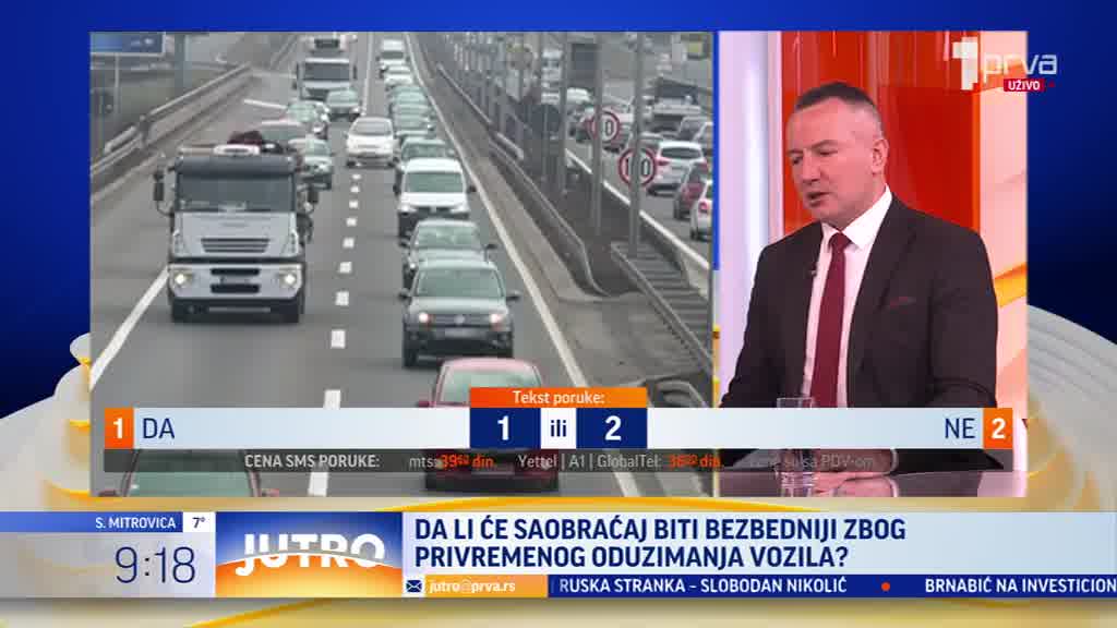 Da li æe oduzimanje vozila doprineti da saobraæaj u Srbiji bude bezbedniji