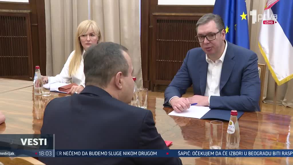 Vučić nastavio konsultacije za mandatara