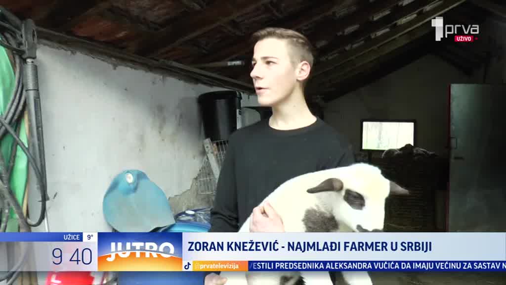 Ovo je najmlađi farmer u Srbiji
