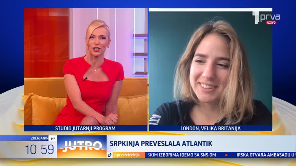 Ana Žigić je sa još tri devojke preveslala Antalntik: Neverovatno iskustvo